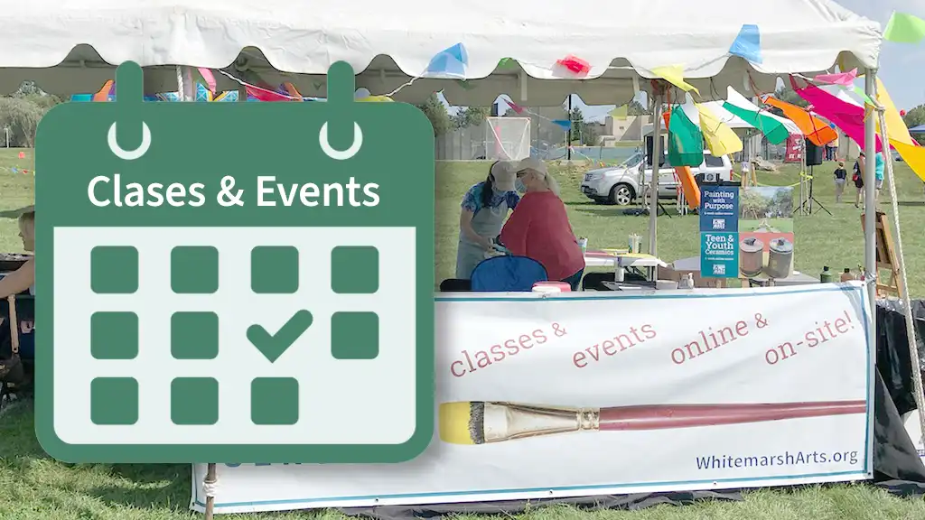 A photo from Whitemarsh, Township Day — with a calendar icon overlay.